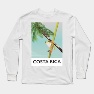 Costa Rica Travel poster Long Sleeve T-Shirt